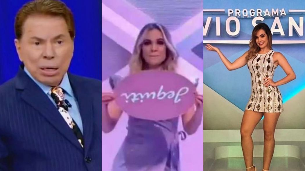 Camila Galindo, bailarina do Programa Silvio Santos, cometeu gafe durante o formato