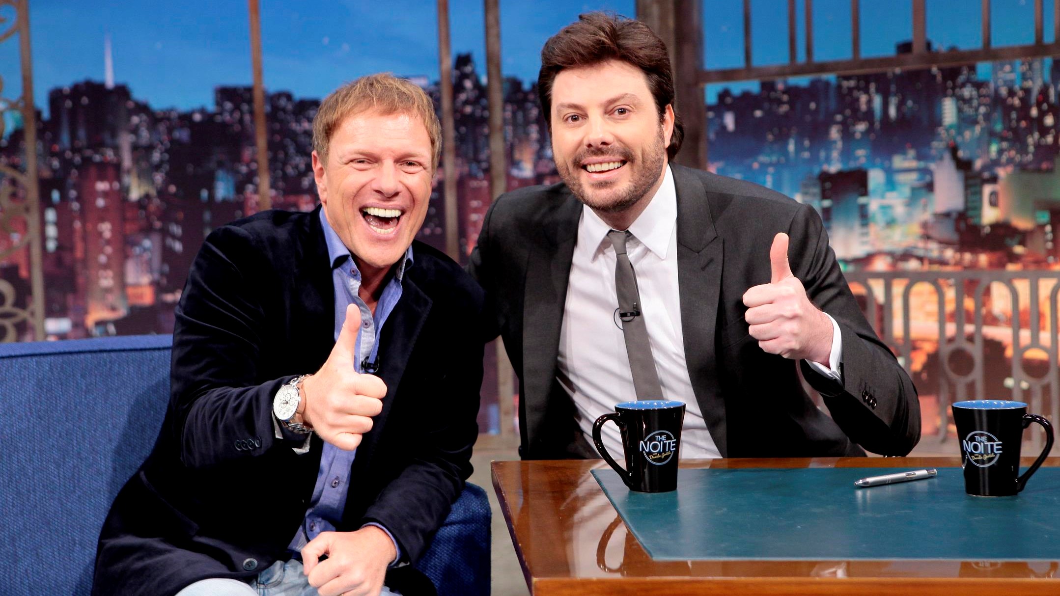 Ciro Bottini no The Noite com Danilo Gentili