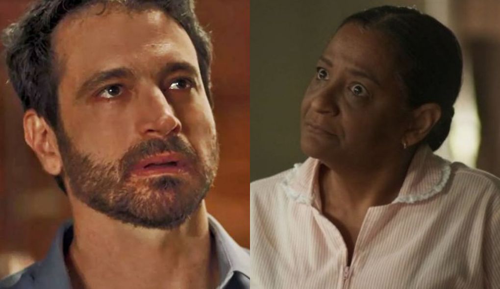 Edgar (Caco Ciocler) e Zefa (Claudia Di Moura) de Segundo Sol