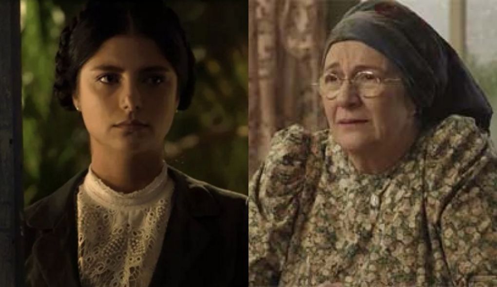 Fani (Tammy Di Calafiori) e Nicoletta (Rosane Goffman) de Orgulho e Paixao