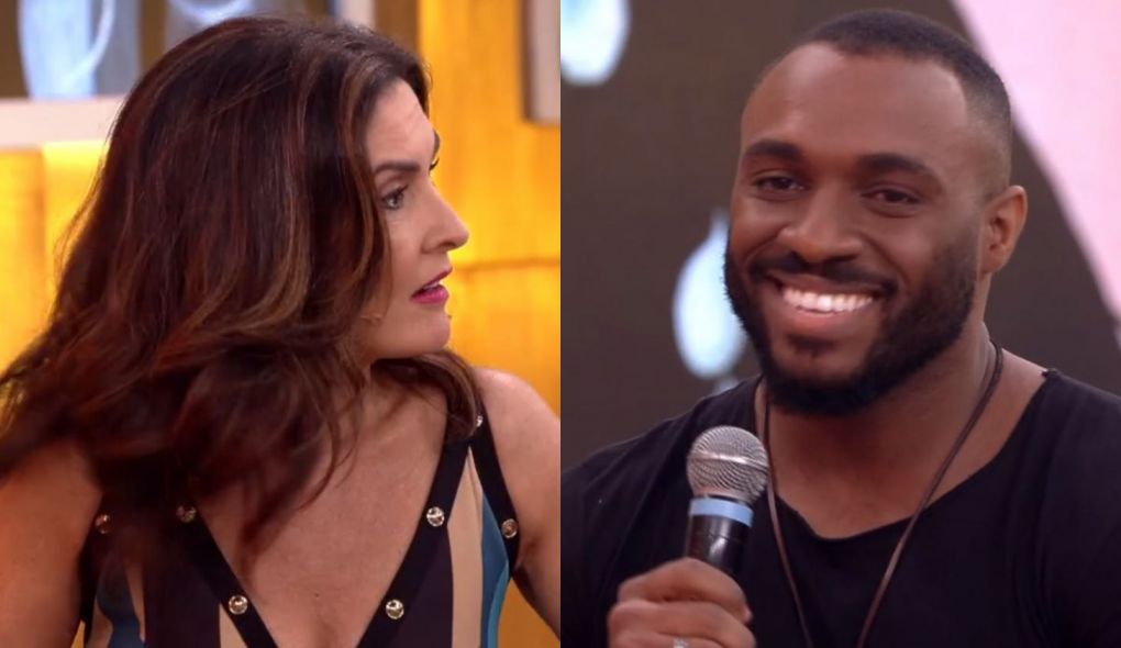 Fatima Bernardes e Fred Nicacio no Encontro