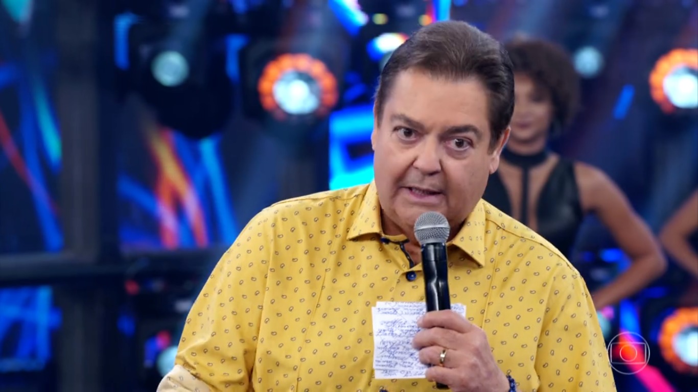 Faustao durante o Danca dos Famosos