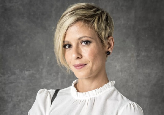 Atriz Fernanda Freias, como a Marie Louise, de O Sétimo Guardião, da Globo