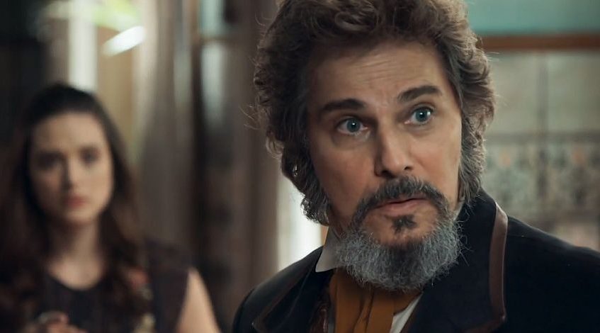 Dom Sabino (Edson Celulari) em O Tempo Não Para