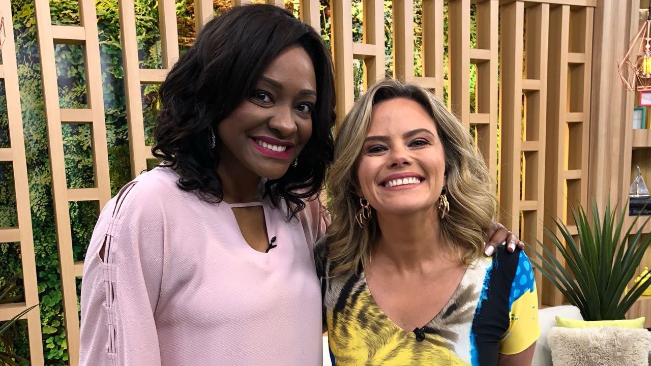 Joyce Ribeiro e Maria Cândida no Manhã Leve