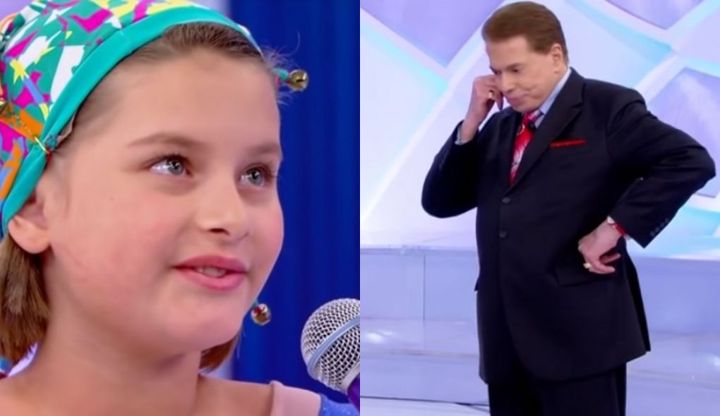 Larissa e Silvio Santos