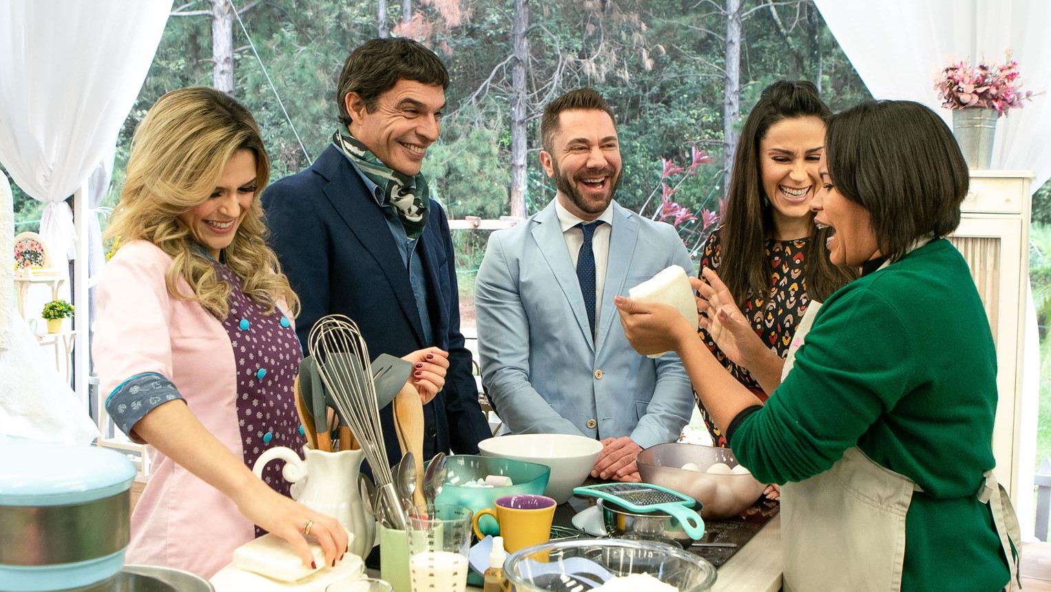 Lucas Anderi na Prova Criativa do Bake Off Brasil - Mão na Massa