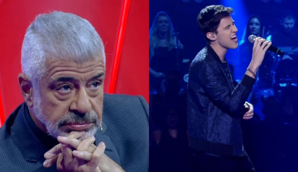 Lulu Santos e Murilo Bispo no The Voice