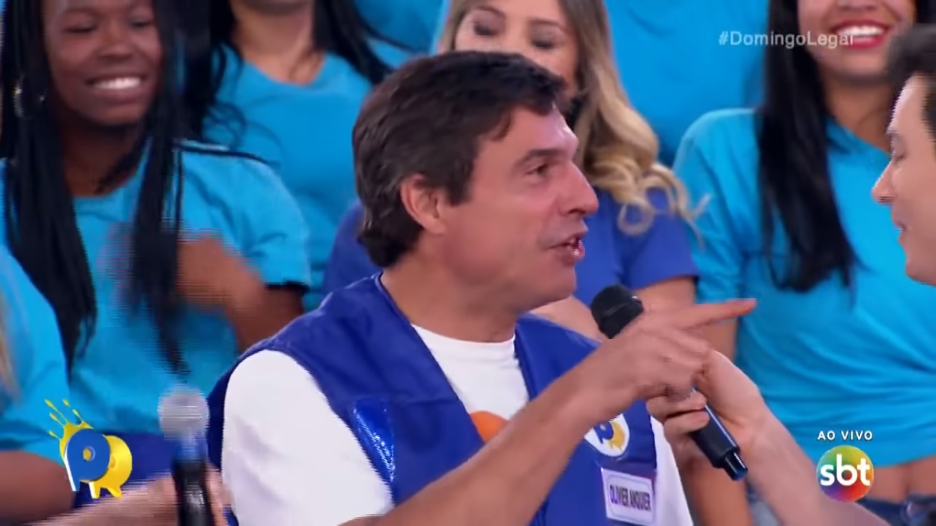 Olivier Anquier no Passa ou Repassa, do Domingo Legal