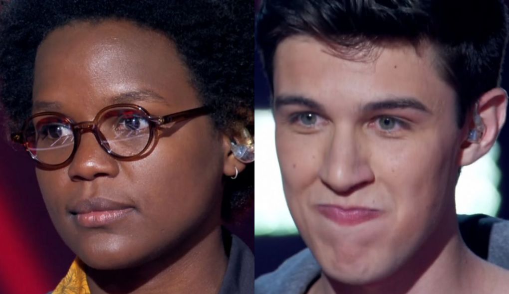 Priscila Tossan e Murilo Bispo no The Voice