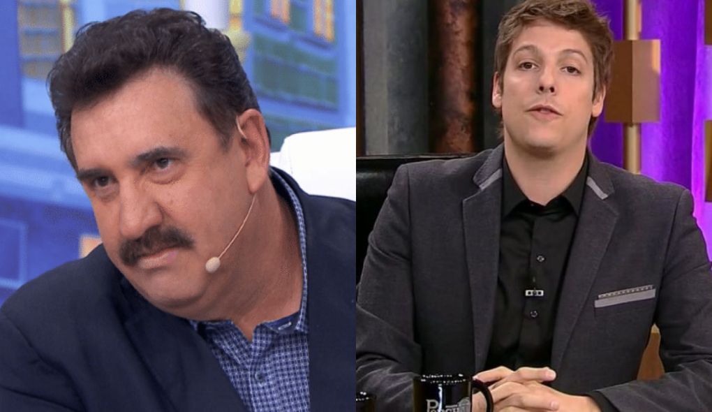 Ratinho e Fabio Porchat