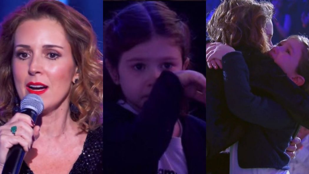 Renata Capucci e a filha, Diana, no PopStar