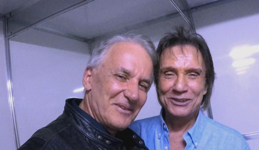Roberto Carlos e Otávio Mesquita no Operação Mesquita