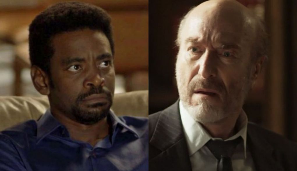 Roberval (Fabricio Boliveira) e Severo (Odilon Wagner) de Segundo Sol