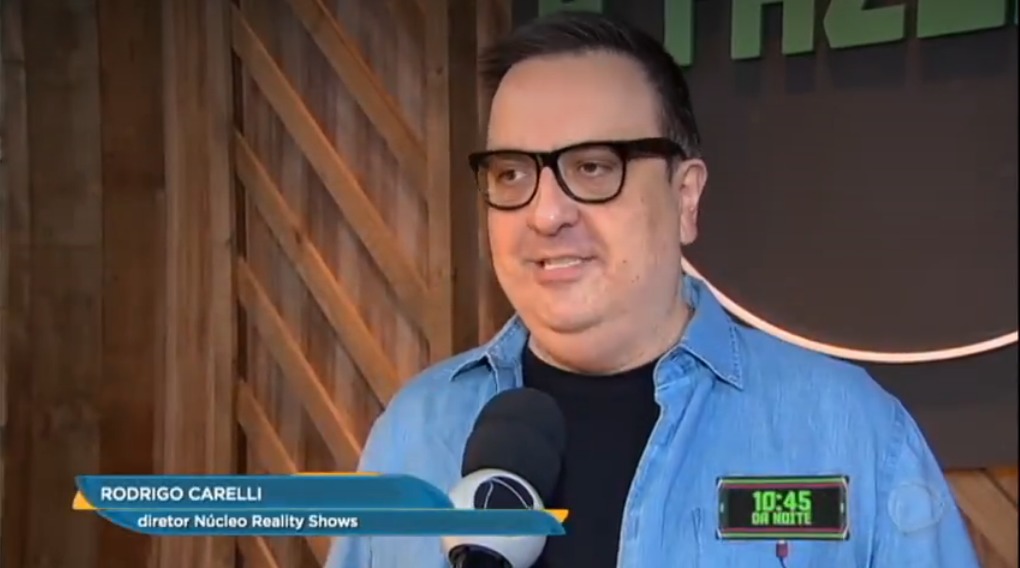 Rodrigo Carelli diretor do reality A Fazenda 10