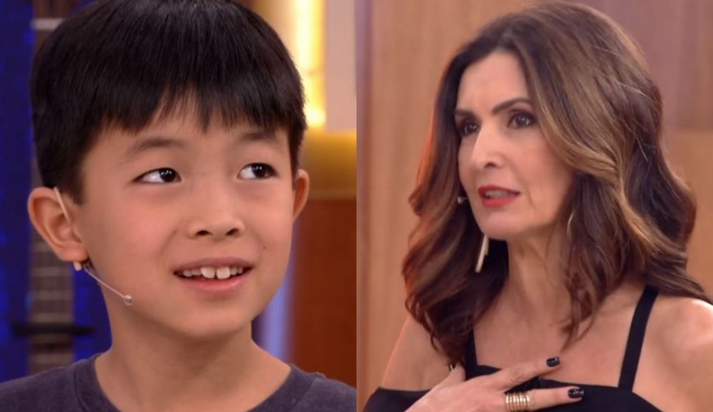 Ryuju e Fatima Bernardes no Encontro