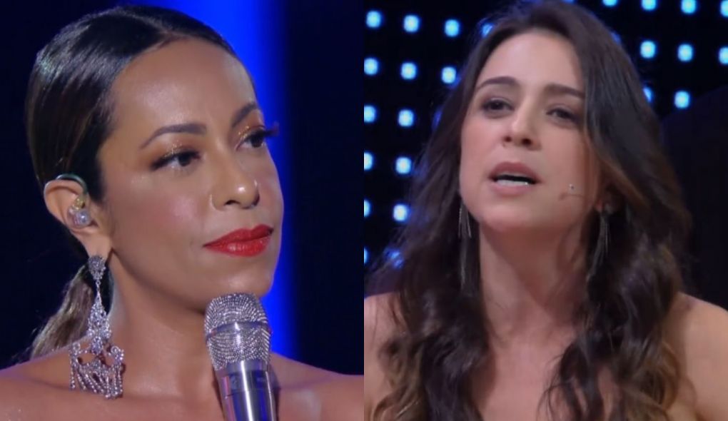 Samantha Schmutz e Roberta Sa no PopStar