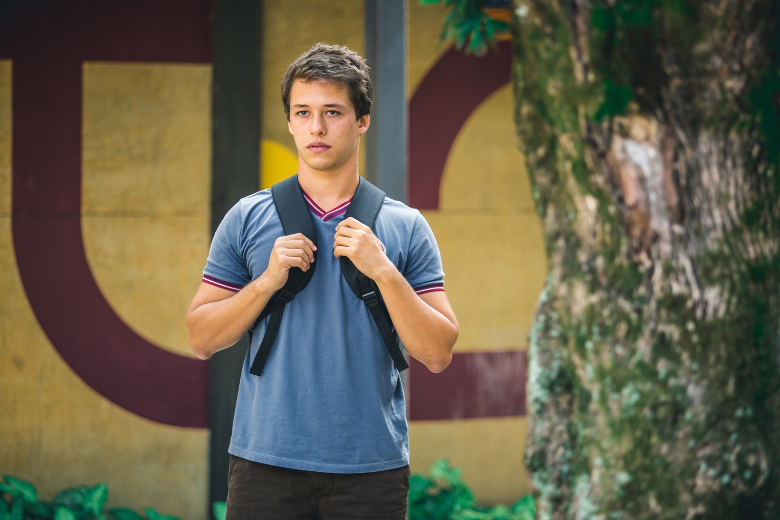 Santiago (Giovanni Dopico) em Malhação Vidas Brasileiras