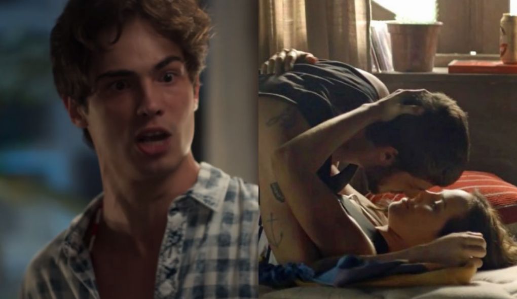 Valentim (Danilo Mesquita), Rosa (Leticia Colin) e Icaro (Chay Suede) de Segundo Sol