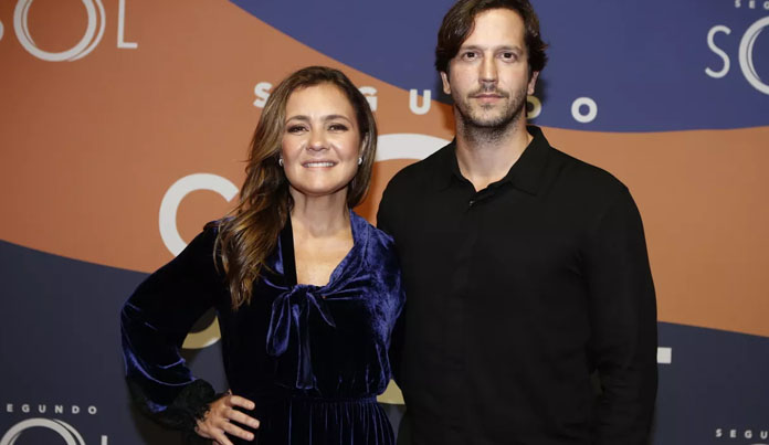 Vladimir Brichta e Adriana Esteves