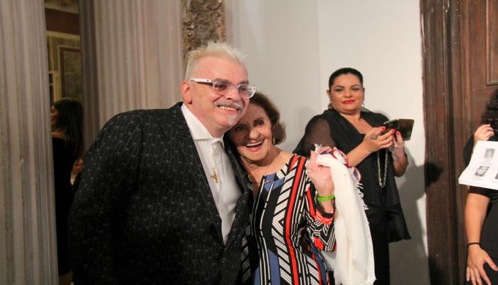 Walcyr Carrasco e Laura Cardoso