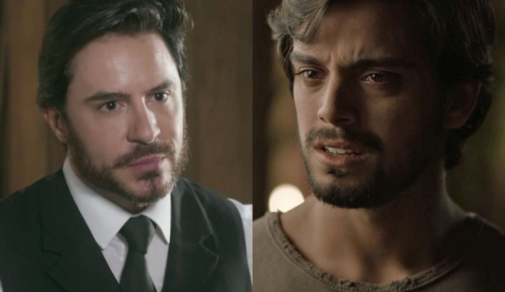 Xavier (Ricardo Tozzi) e Ernesto (Rodrigo Simas) de Orgulho e Paixao