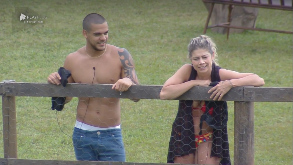 Caique Aguiar e Cátia Paganote