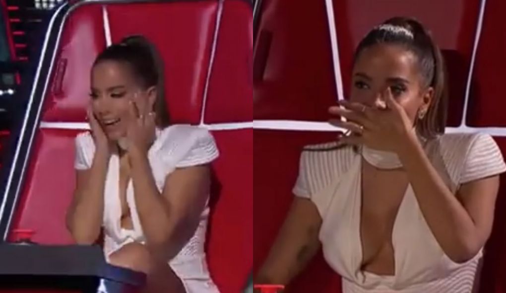 Anitta no La Voz, versao mexicana do The Voice