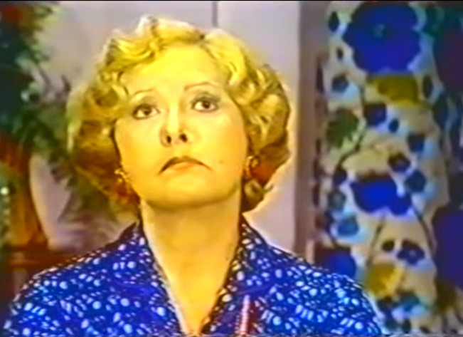 Lúcia Lambertini em A Viagem (Reprodução/Rede Tupi)
