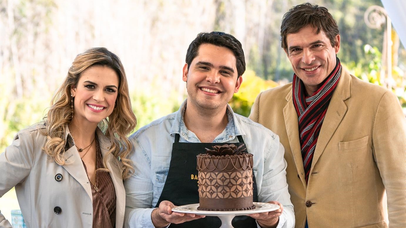 Beca Milano, Dário e Olivier Anquier no Bake Off Brasil