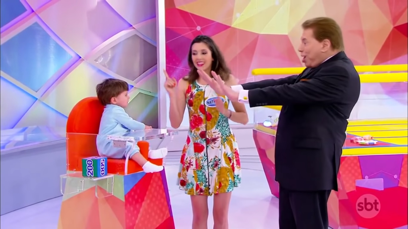 Concurso de Bebes, quadro do Programa Silvio Santos