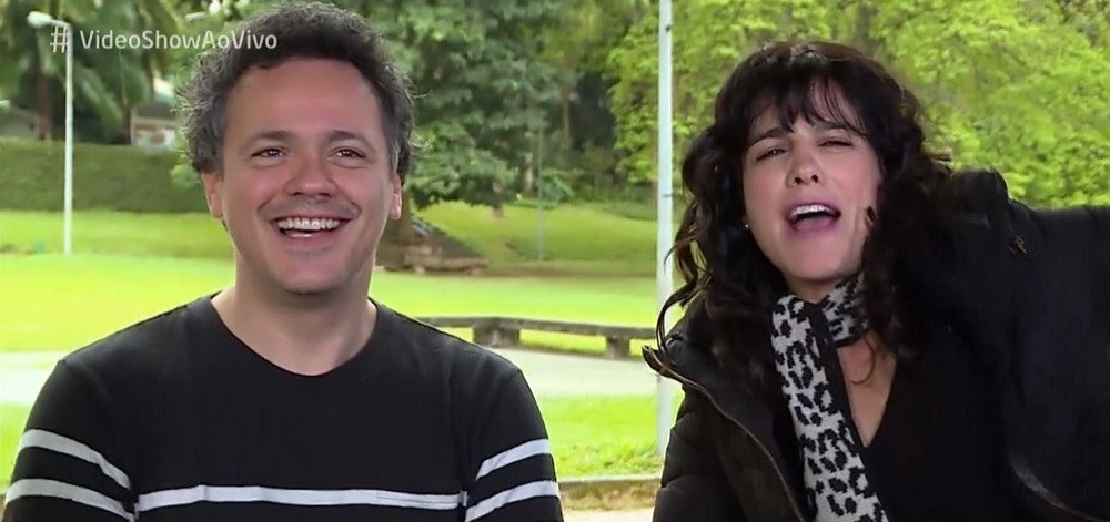 Danton Mello e Karina Barum
