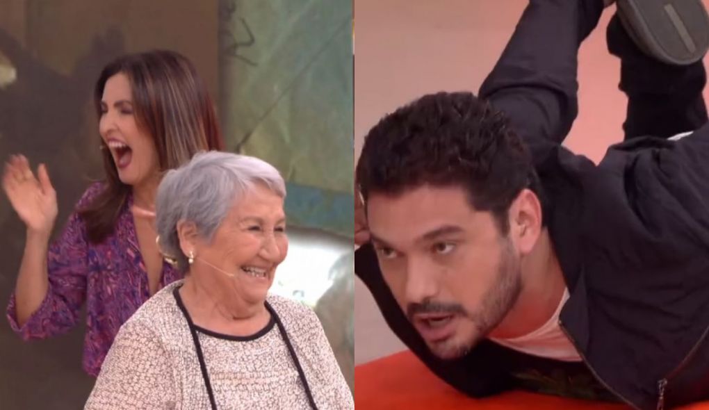 Fatima Bernardes e Andre Curvello no Encontro