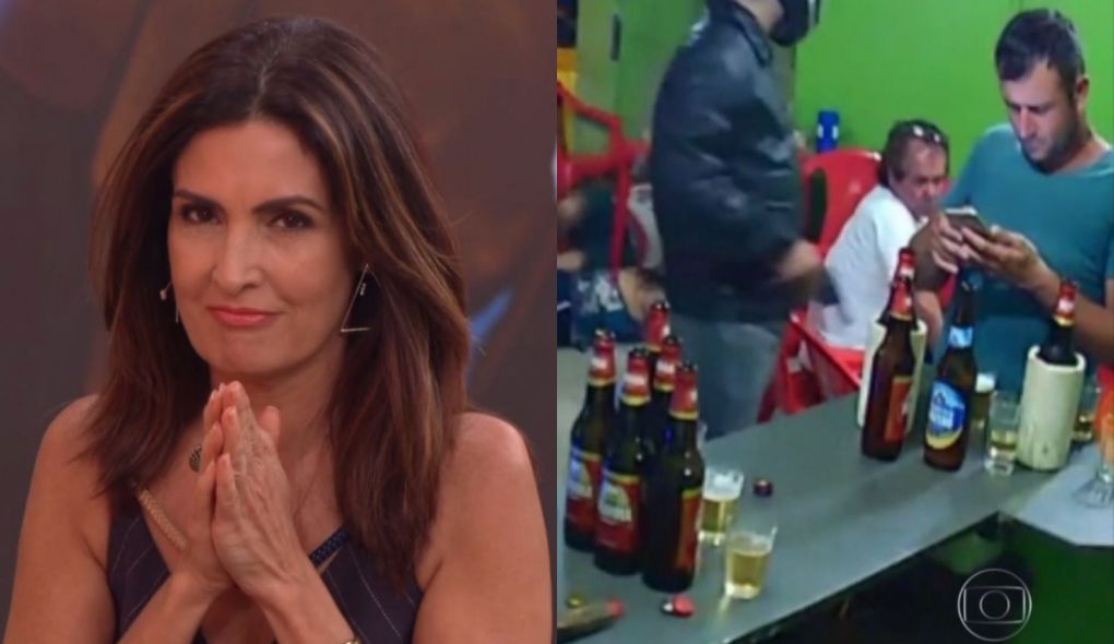 Fatima Bernardes exibiu no Encontro gravacao de assalto que aconteceu em Minas Gerais