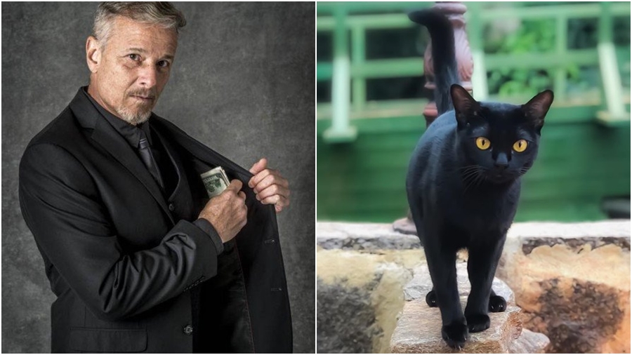 Sampaio e Leon em O Sétimo Guardião (Divulgação)