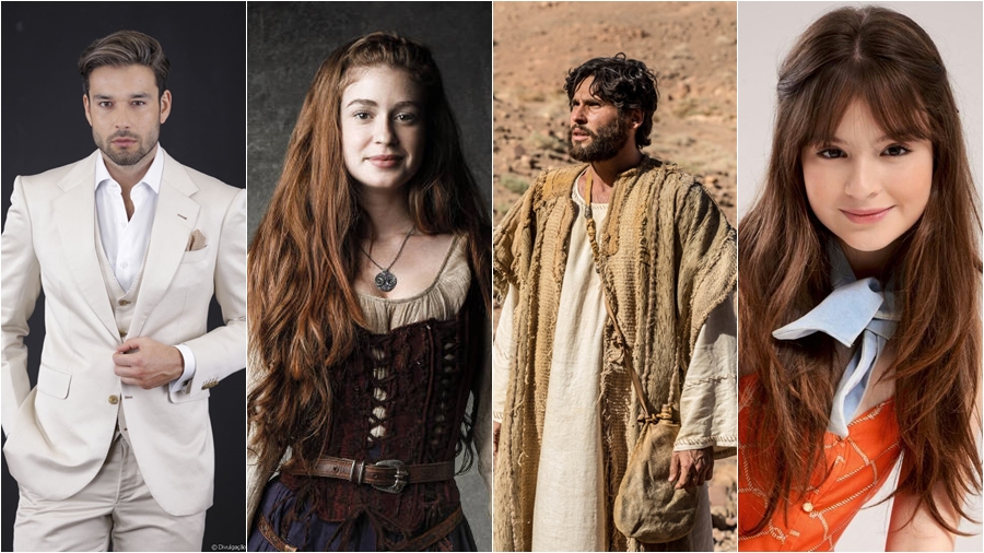 Novelas da RecordTV, SBT e Globo (Divulgação)