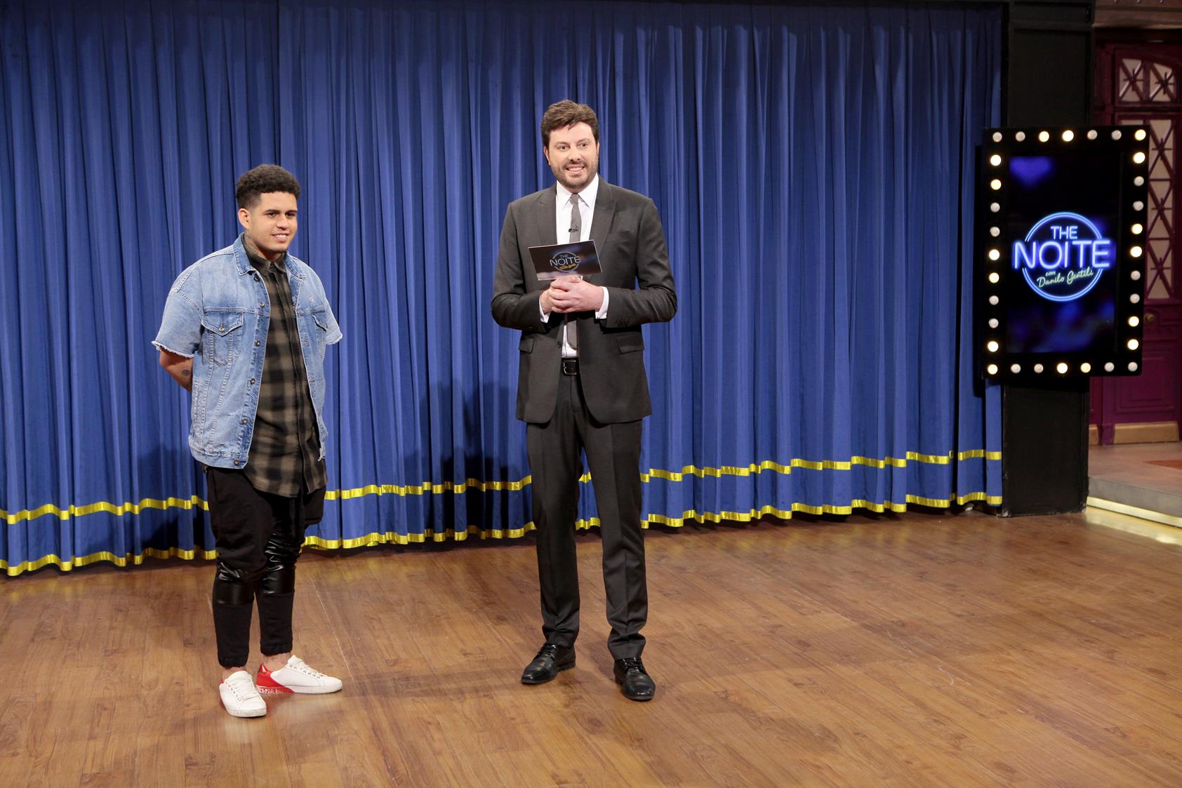 Gaab no The Noite com Danilo Gentili