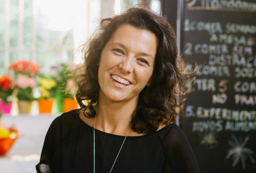 Gabriela Kapim, apresentadora do GNT