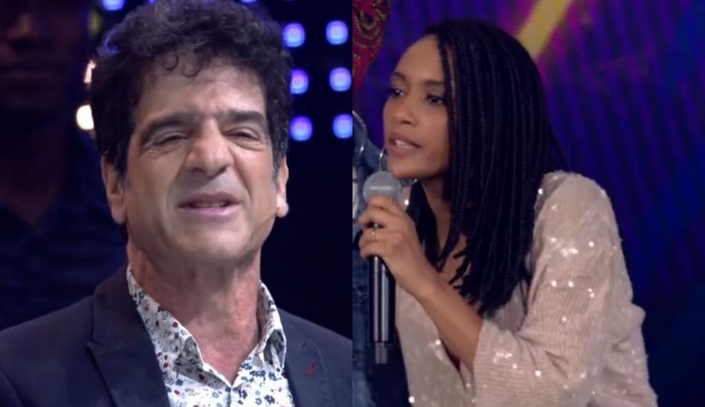 George Israel e Tais Araujo no PopStar