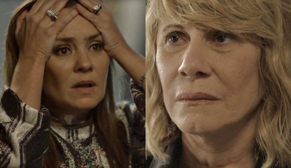 Laureta (Adriana Esteves) e Dulce (Renata Sorrah) de Segundo Sol