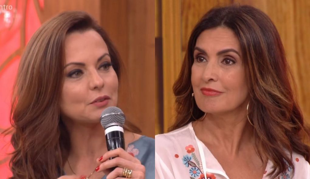Ligia Guerra e Fatima Bernardes no Encontro