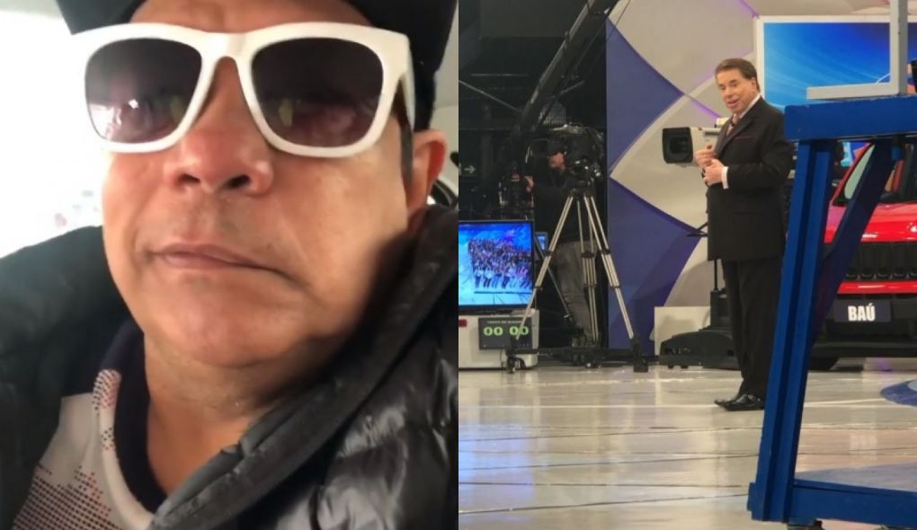 Liminha e Silvio Santos