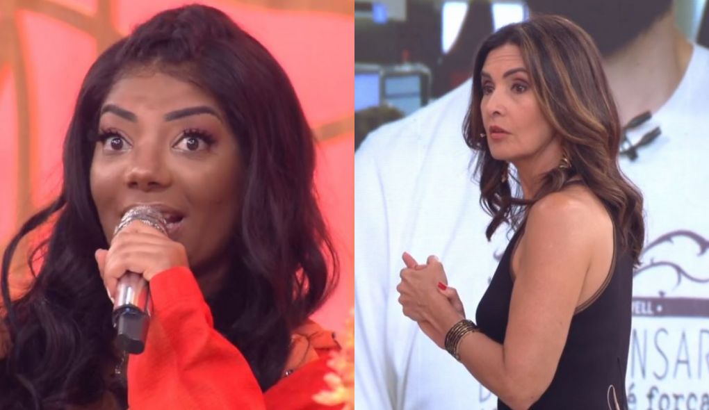 Ludmilla e Fatima Bernardes no Encontro