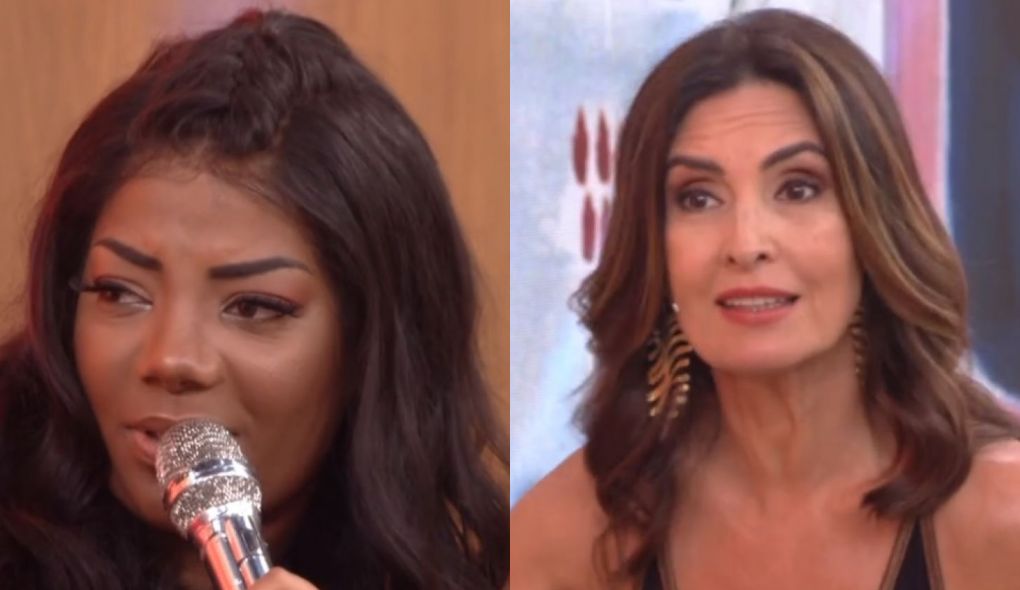 Ludmilla e Fatima Bernardes no Encontro