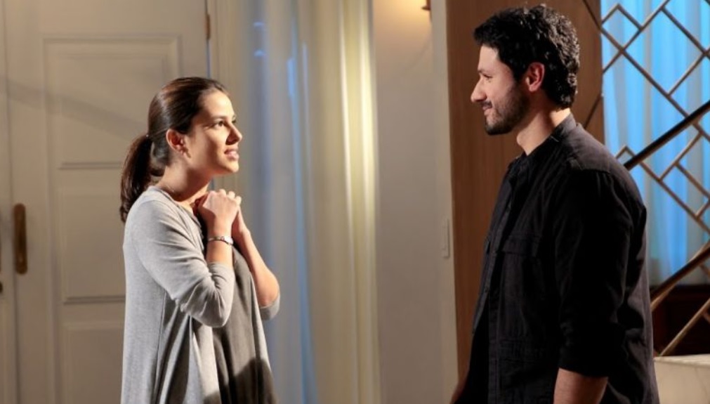 Luisa ( Thais Melchior) e Marcelo (Murilo Cezar) de As Aventuras de Poliana