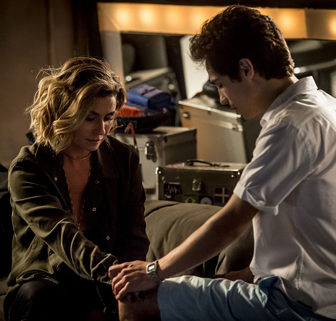 Luzia (Giovanna Antonelli) e Valentim (Danilo Mesquita) de Segundo Sol
