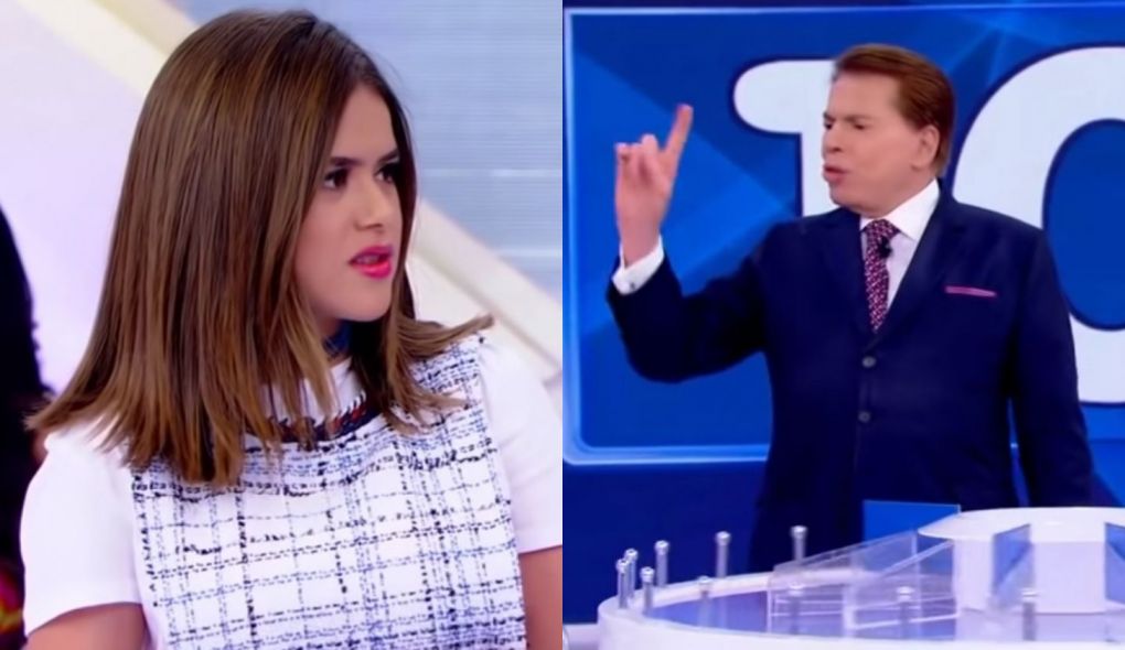 Maisa Silva e Silvio Santos