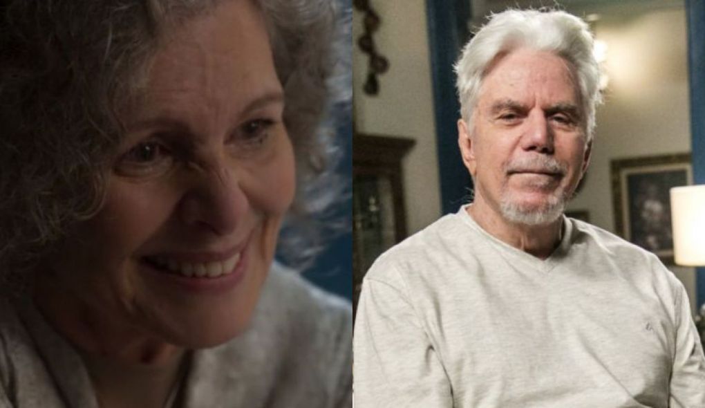 Margot (Irene Ravache) e Vicente (Reginaldo Faria) de Espelho da Vida)