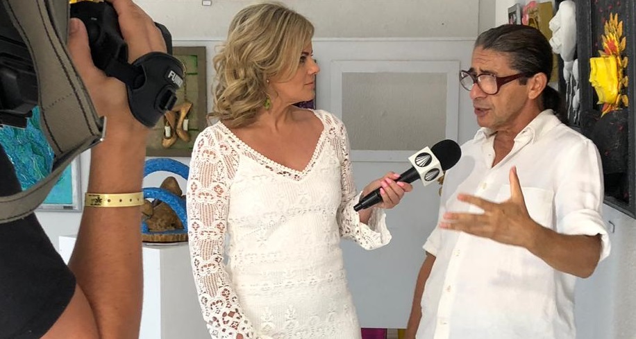 Maria Cândida grava programa especial em Goiás