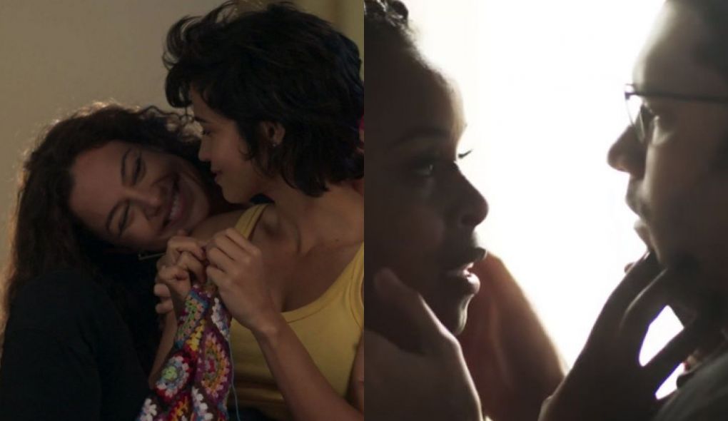 Maura (Nanda Costa), Selma (Carol Fazu), Ionan (Armando Babaioff) e Doralice (Roberta Rodrigues) de Segundo Sol